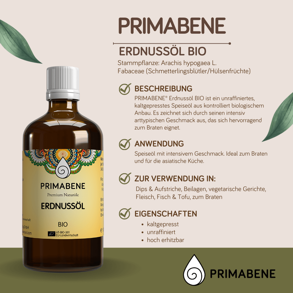 Bild von Erdnussöl Bio